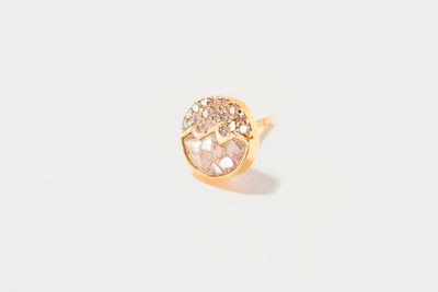 Raina Small Gold Vermeil Stud Earrings