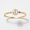 Riffa Gold Vermeil Bangle Bracelet