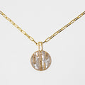 Riffa Small Gold Vermeil Pendant Necklace