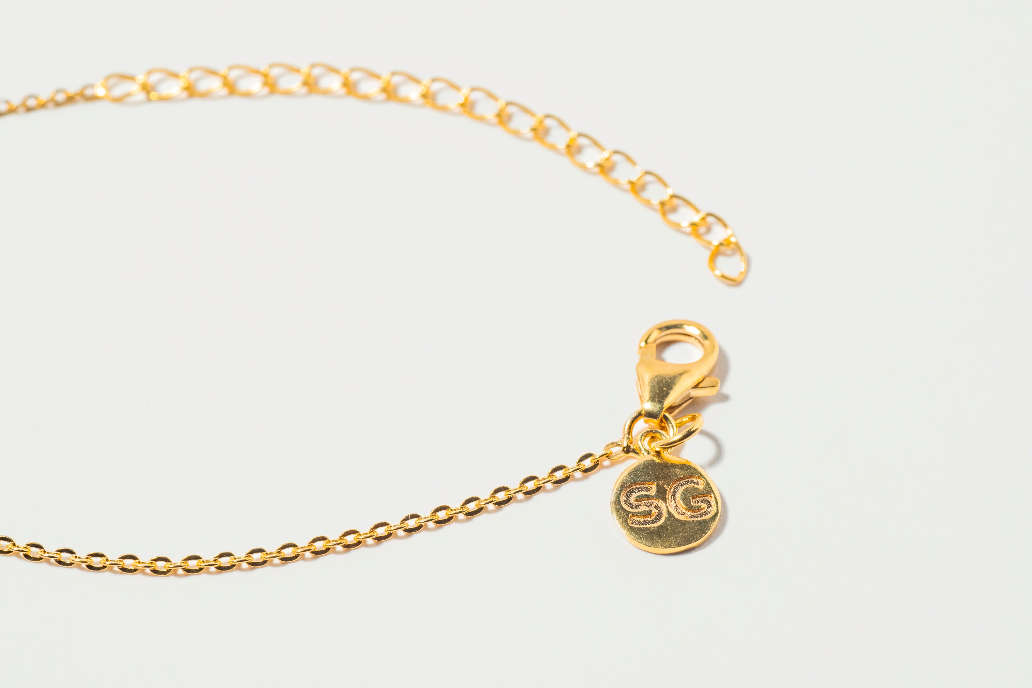18k Gold Vermeil Diamond Rishi Bolt Pendant Necklace