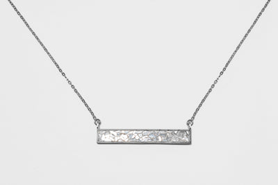 Rosera Oxidized Silver Pendant Necklace