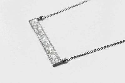 Rosera Oxidized Silver Pendant Necklace