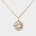 Mini Sagittarius Gold Vermeil  Pendant Necklace