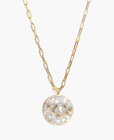 Sagittarius Gold Vermeil Pendant Necklace