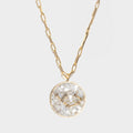 Sagittarius Gold Vermeil Pendant Necklace