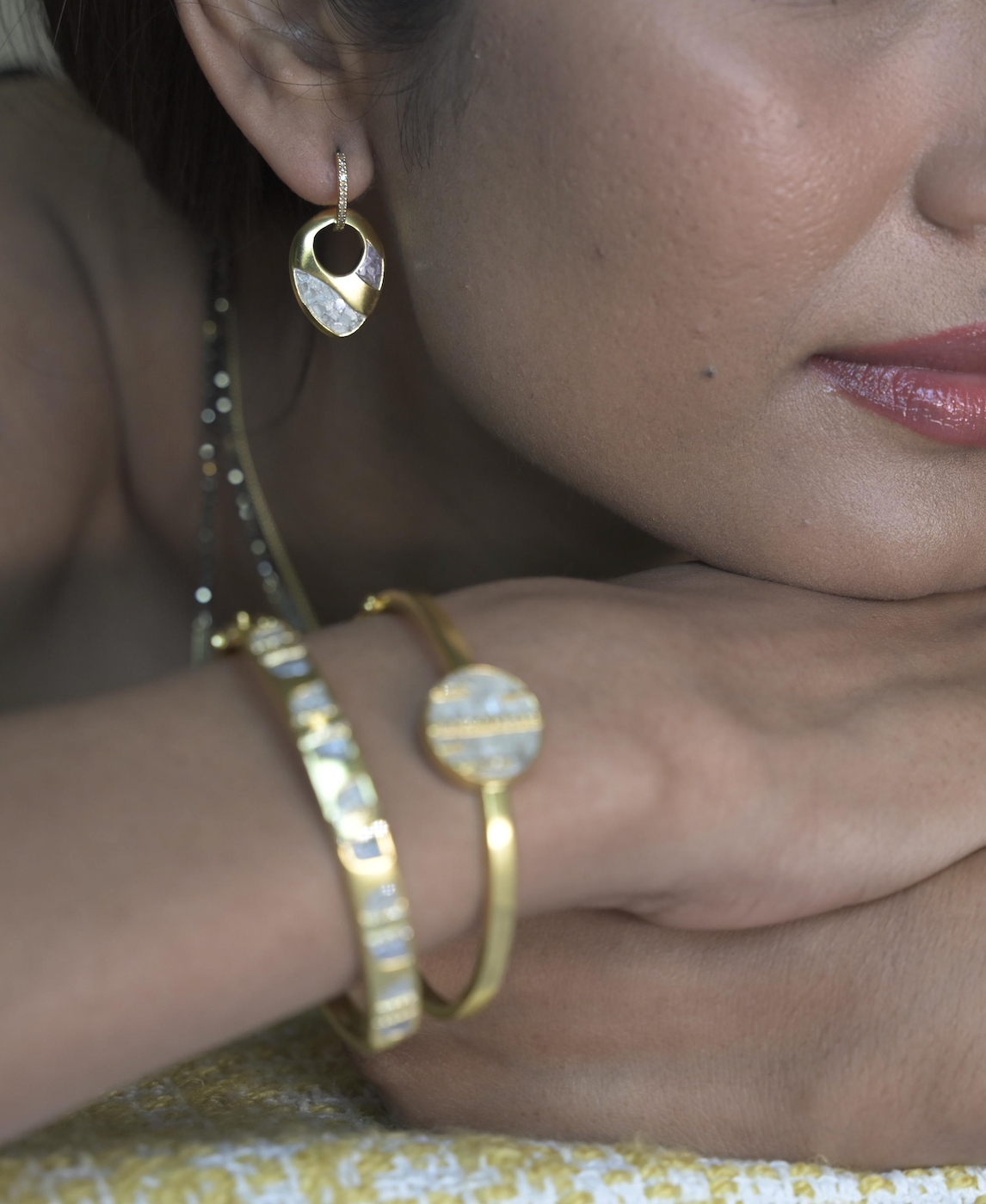 Narma Gold Vermeil Earrings