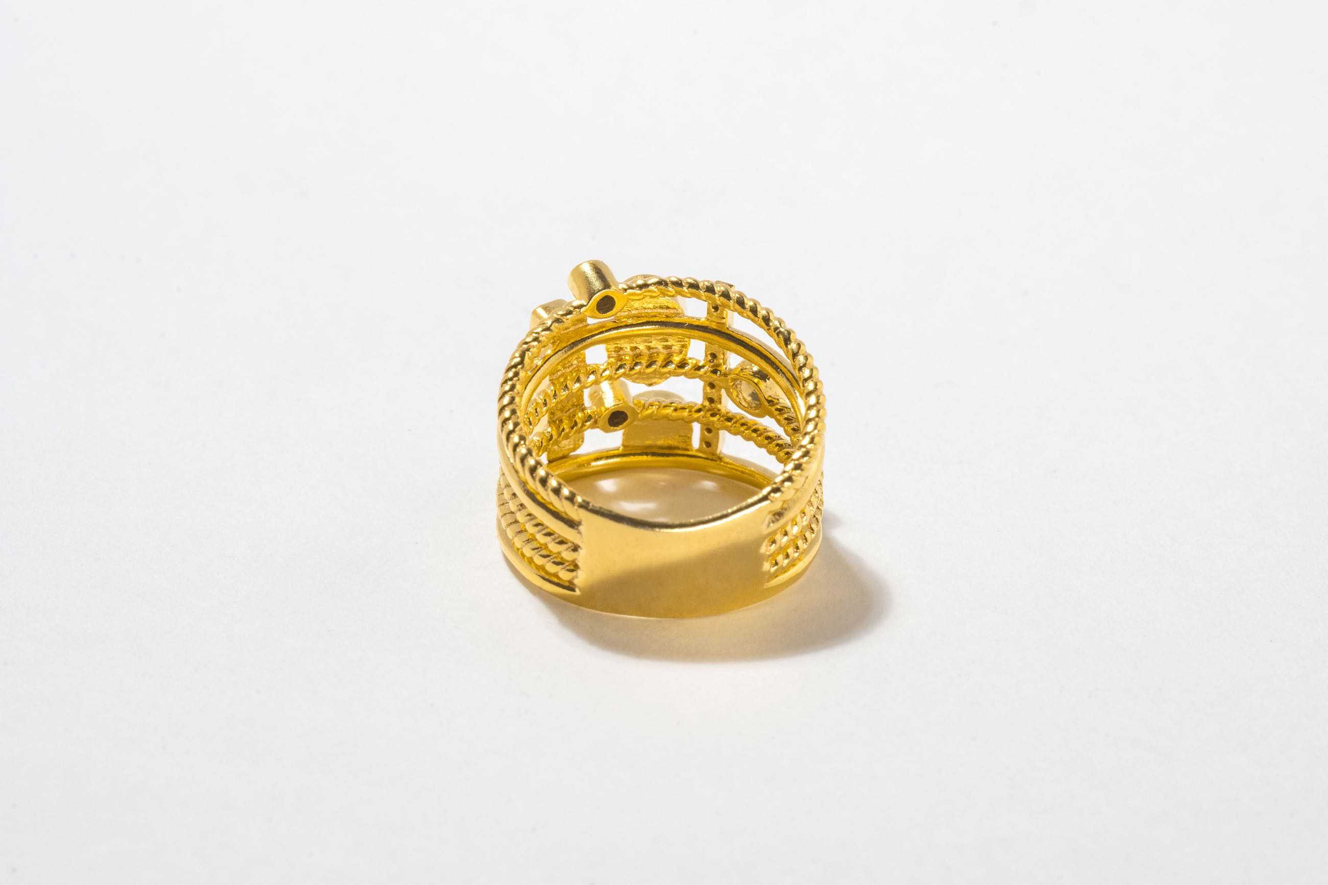 Solis Gold Vermeil Ring Stack