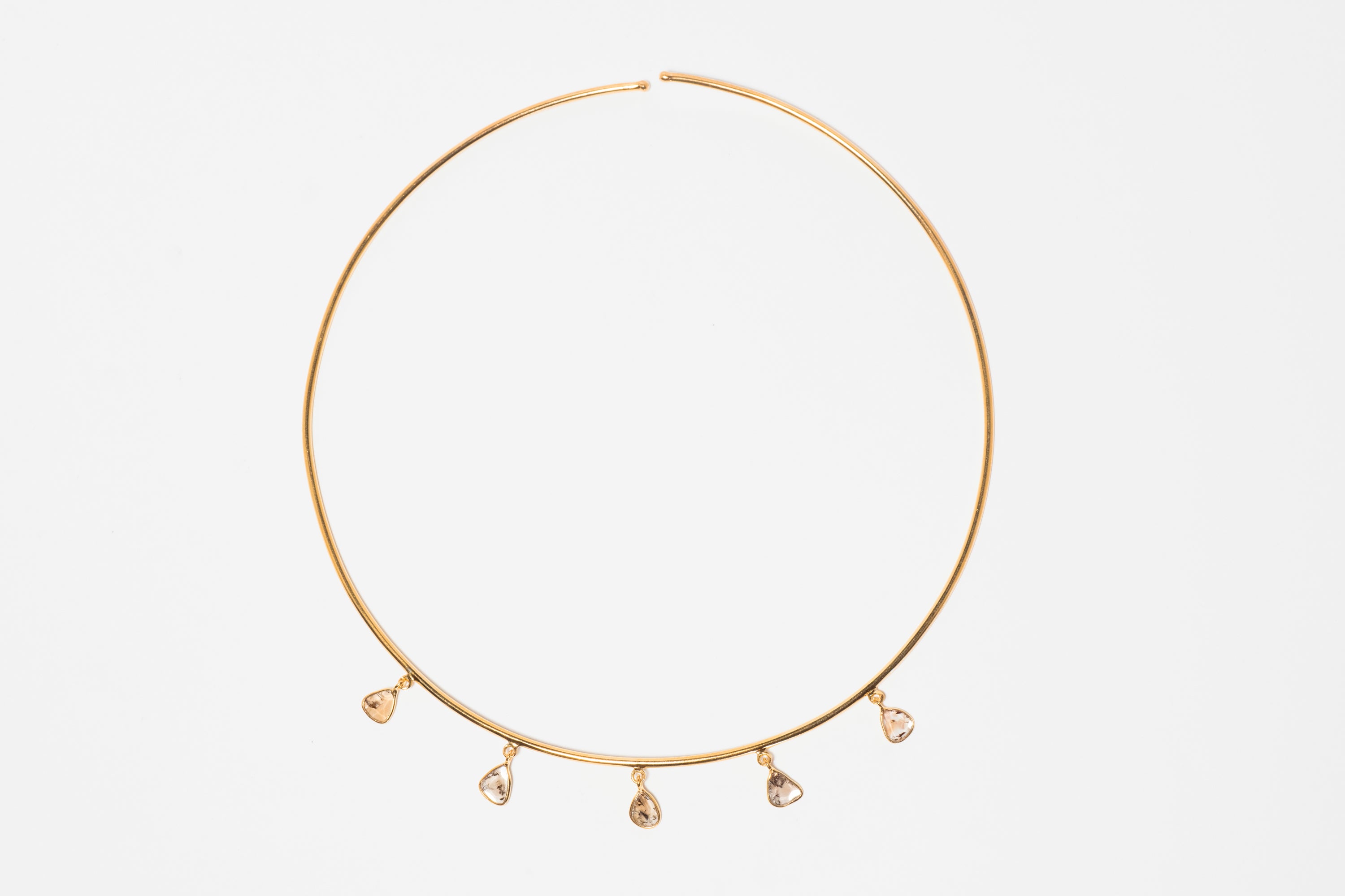 Surzi Gold Vermeil Choker Necklace