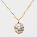 Mini Taurus Gold Vermeil  Pendant Necklace