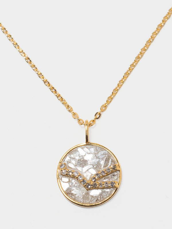 Mini Taurus Gold Vermeil  Pendant Necklace