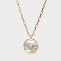 Taurus Gold Vermeil Pendant Necklace