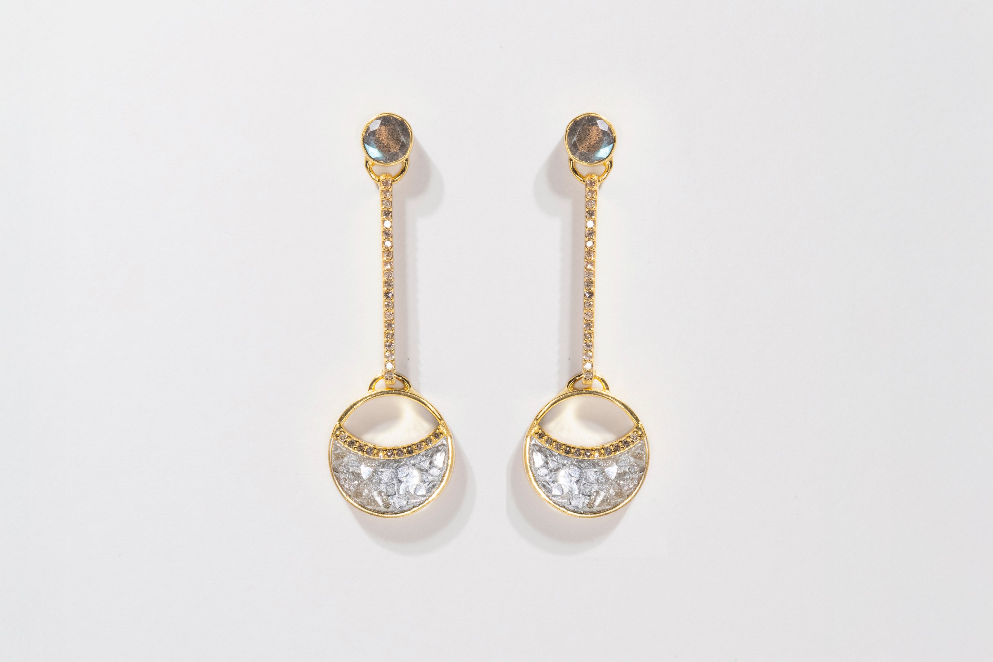 Tiid Gold Vermeil Earrings