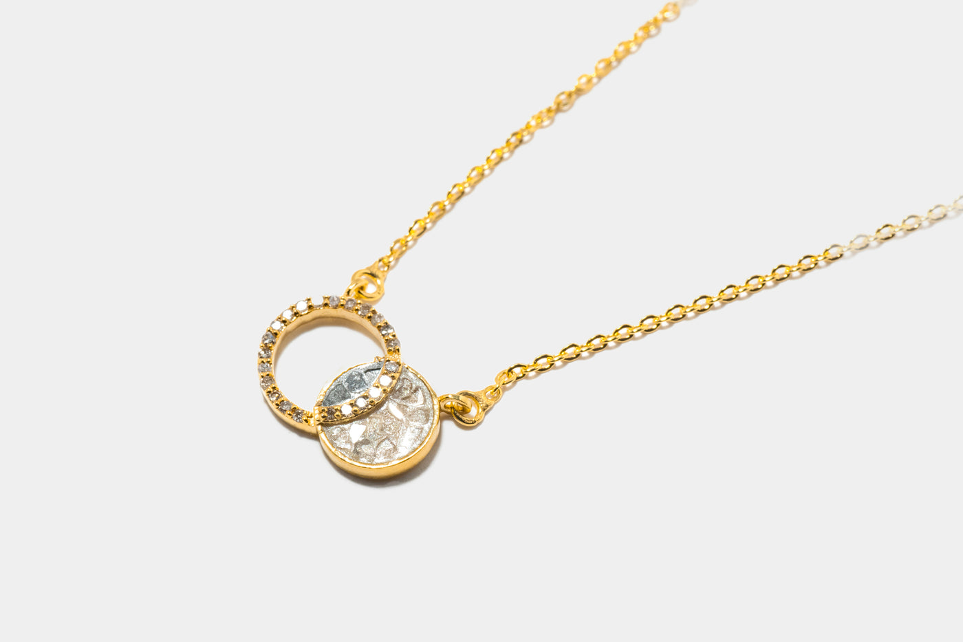 Tiid Gold Vermeil Pendant Necklace