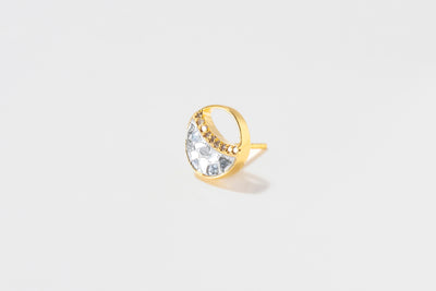 Tiid Gold Vermeil Stud Earrings