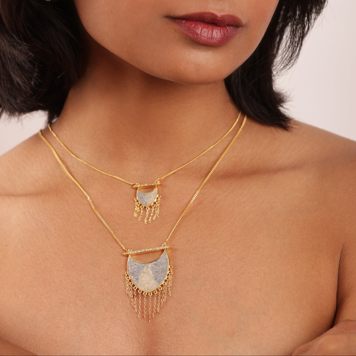 Timi Mini Gold Vermeil Necklace Pendant