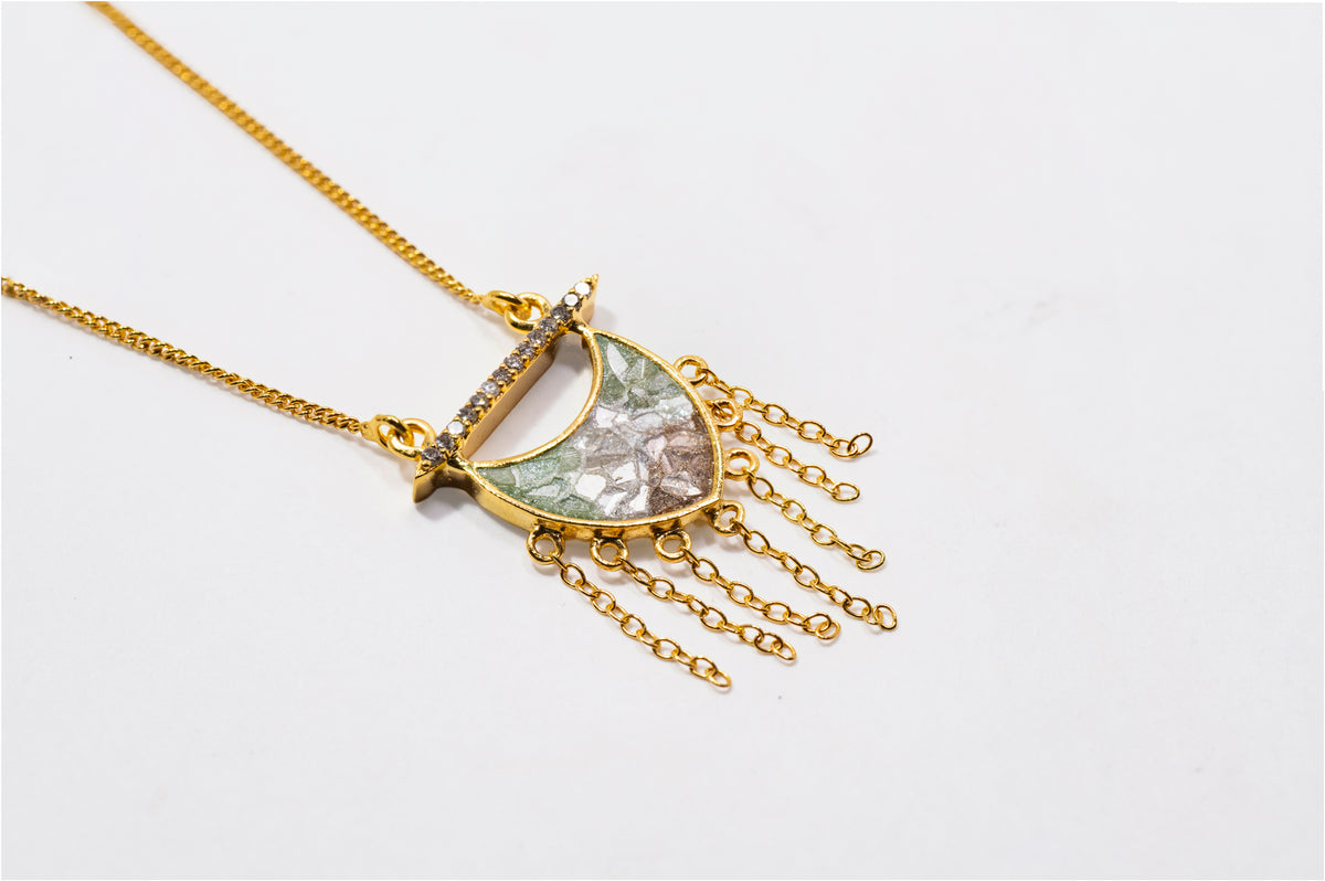 Timi Mini Gold Vermeil Necklace Pendant