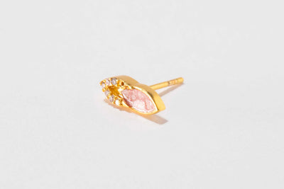 Yara Gold Vermeil Stud Earrings