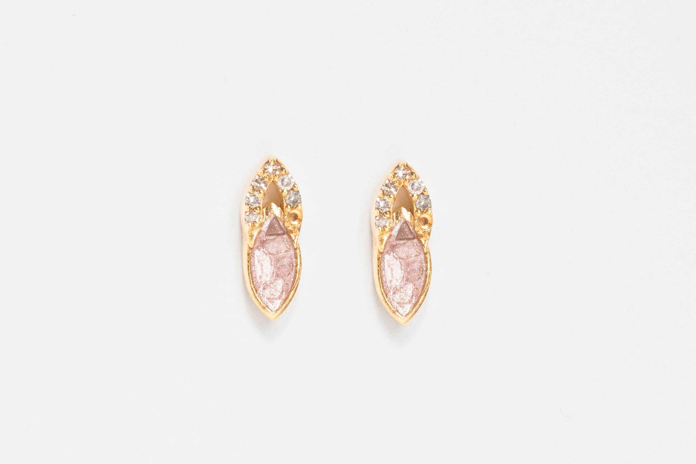 Yara Gold Vermeil Stud Earrings
