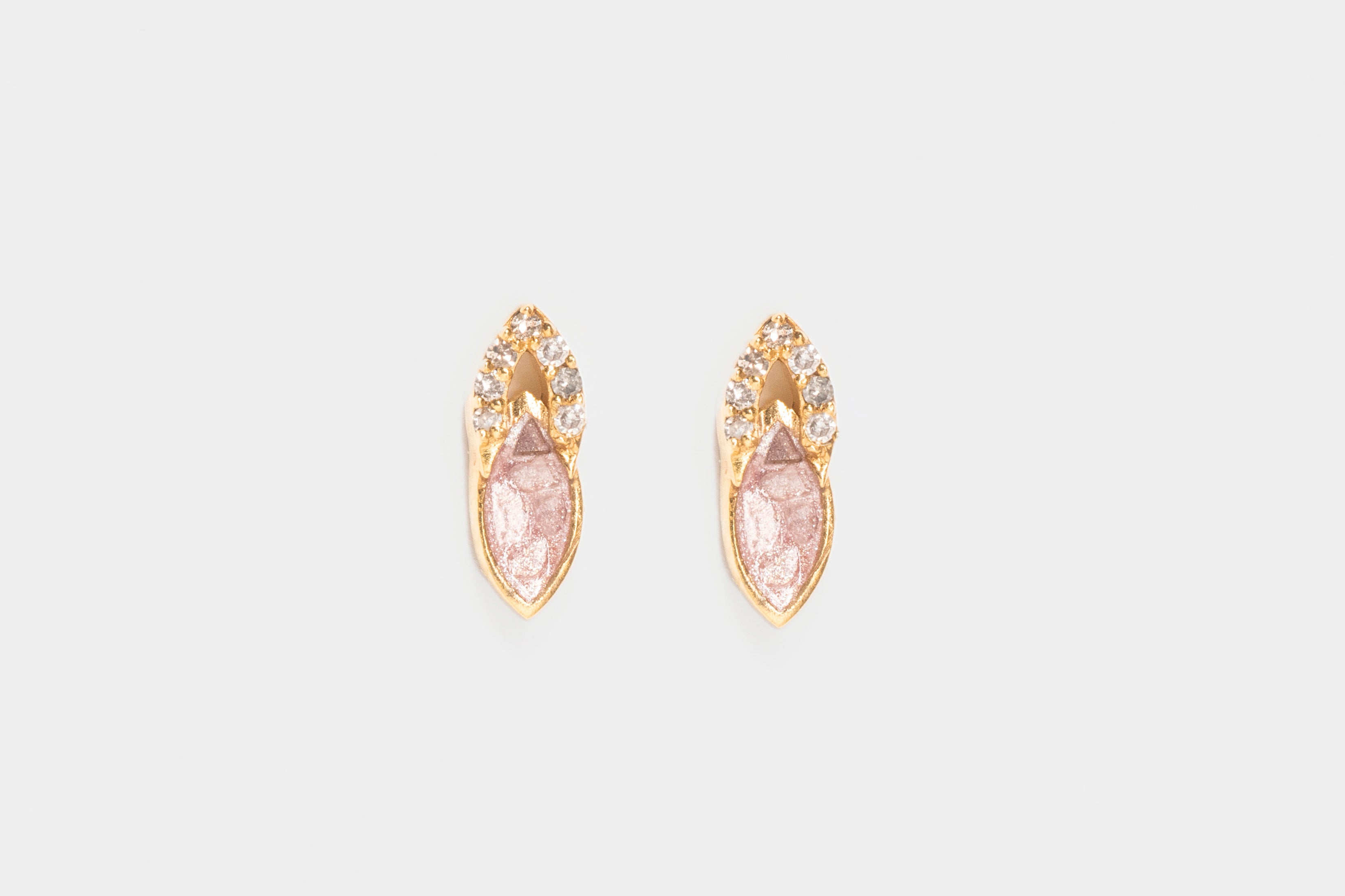 Yara Gold Vermeil Stud Earrings