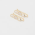 Yayshwe Gold Vermeil  Ear Crawlers