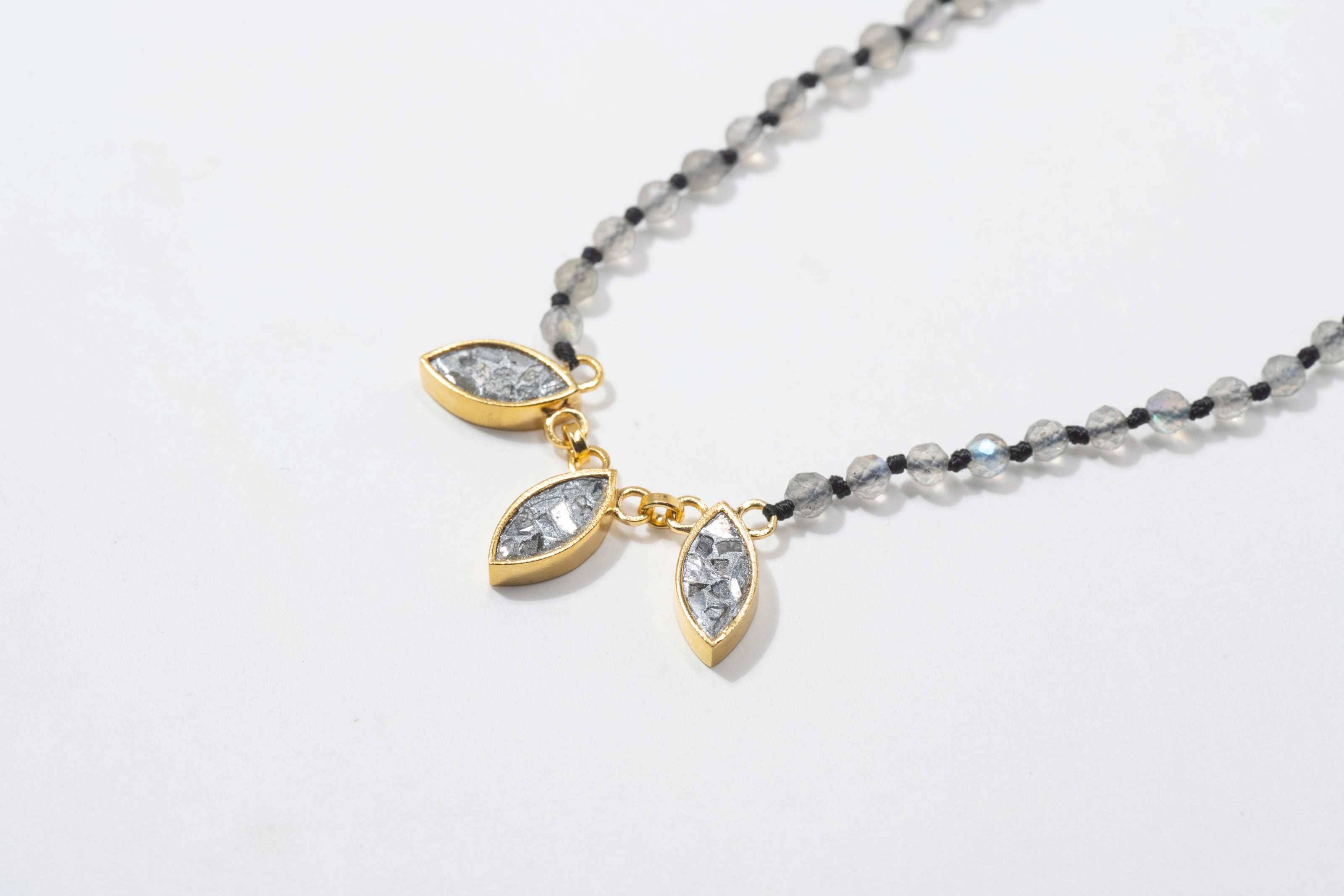 Zera Gold Vermeil Beaded Necklace