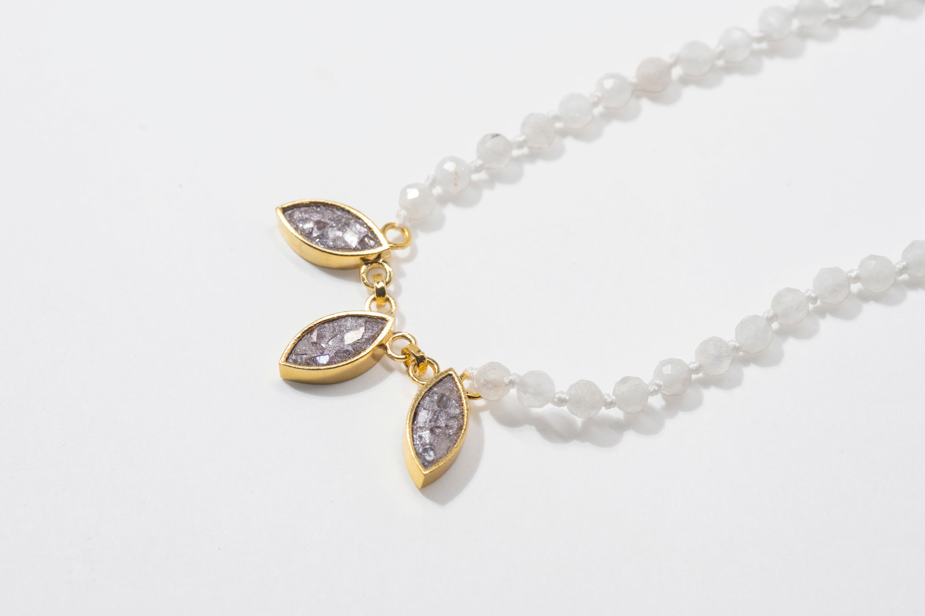 Zera Gold Vermeil Beaded Necklace