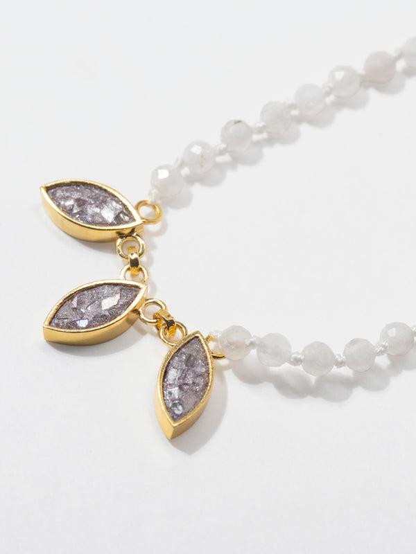 Zera Gold Vermeil Beaded Necklace