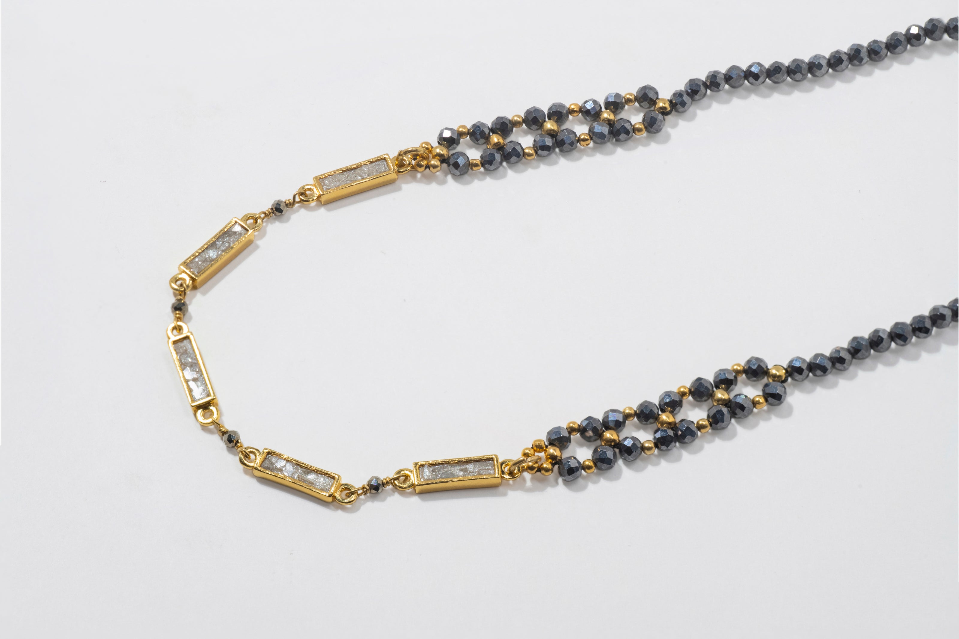 Zira Small Gold Vermeil Beaded Necklace