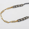 Zira Small Gold Vermeil Beaded Necklace
