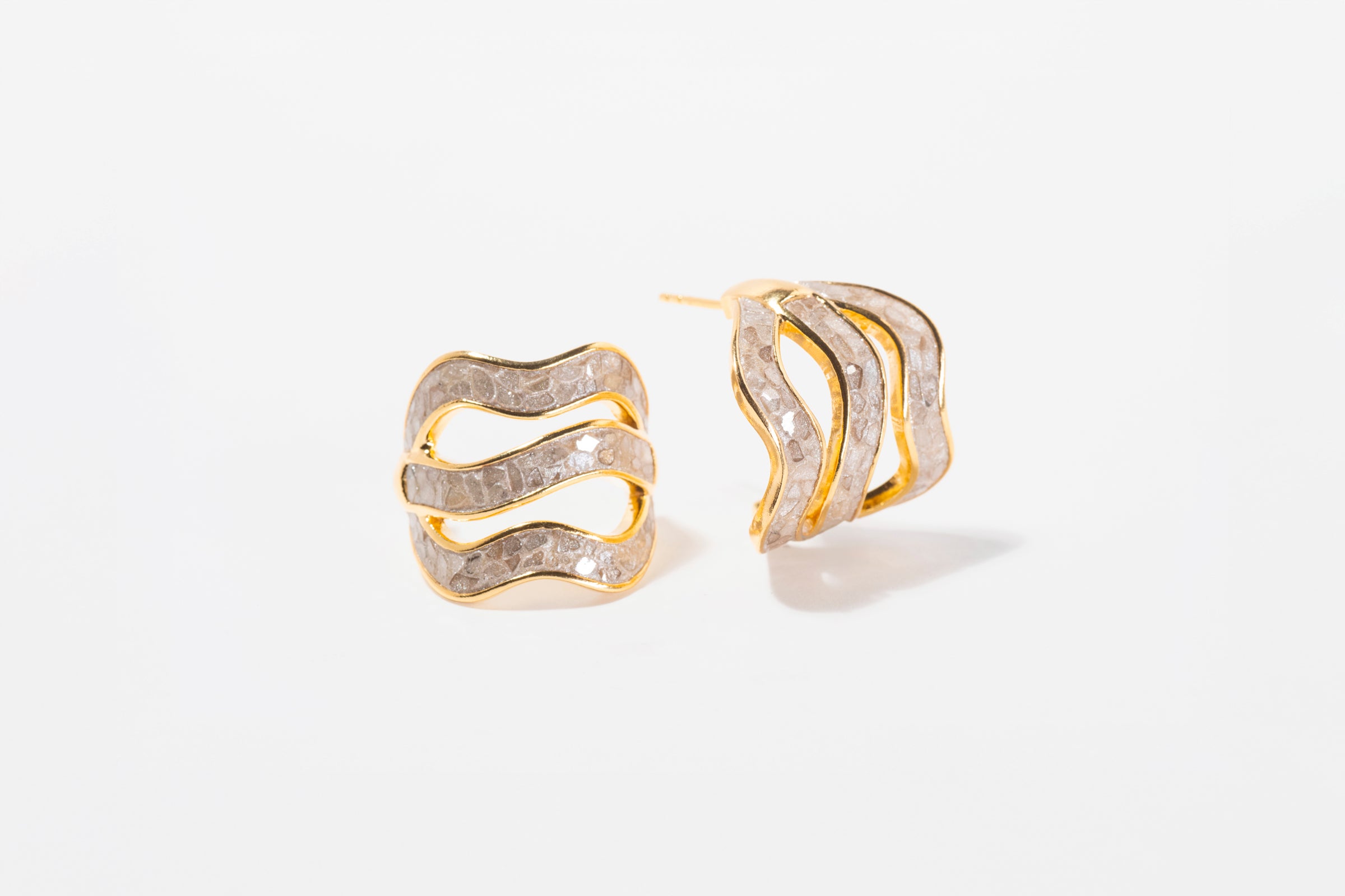 Zoya Gold Vermeil Hoop Earrings