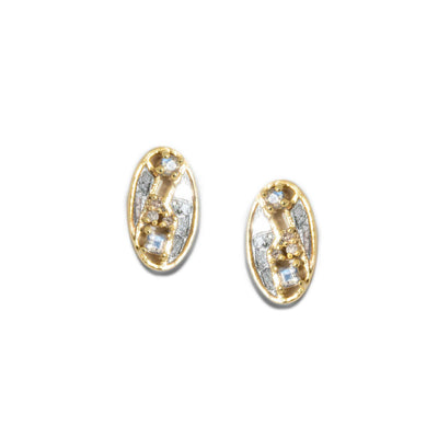 Bomoi Gold Vermeil Stud Earrings