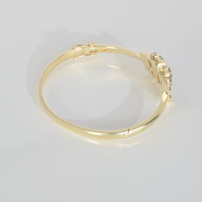 Elet Gold Vermeil Bangle Bracelet