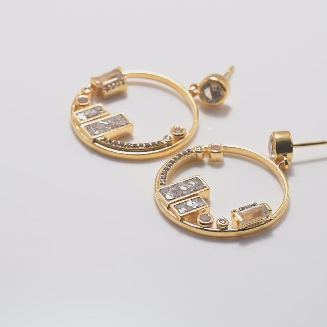 Kuvet Gold Vermeil Earrings