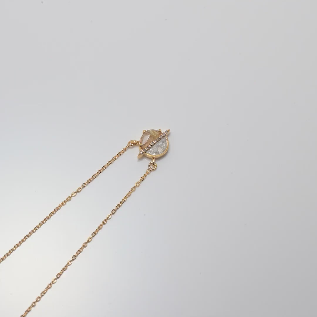 Elson Mini Gold Vermeil Pendant Necklace