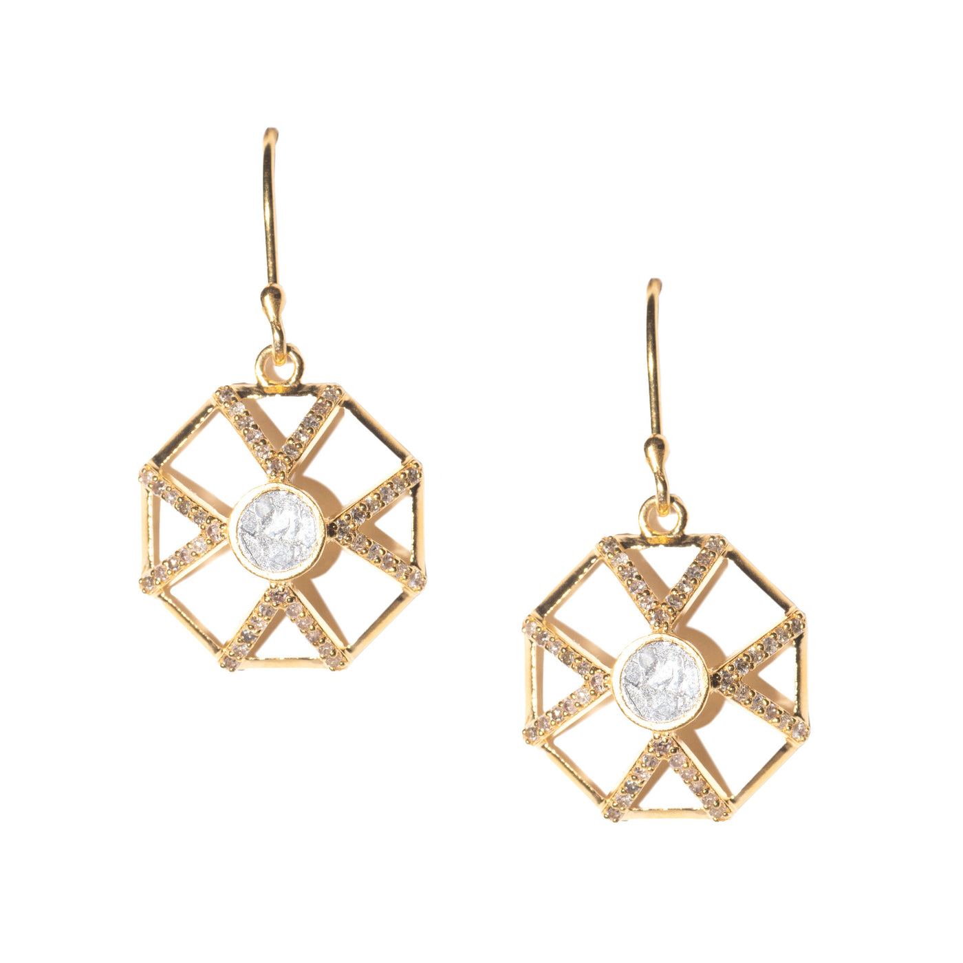 Fiafia Gold Vermeil Earrings