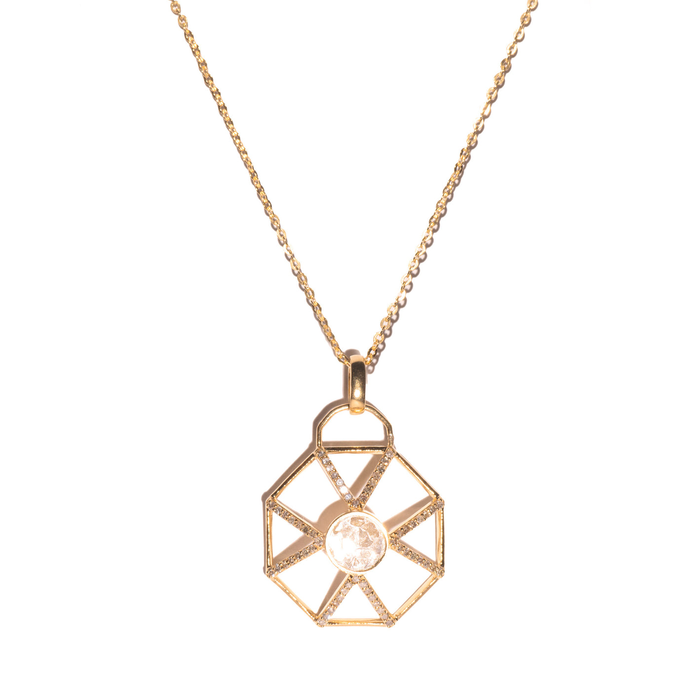 Fiafia Gold Vermeil Pendant Necklace