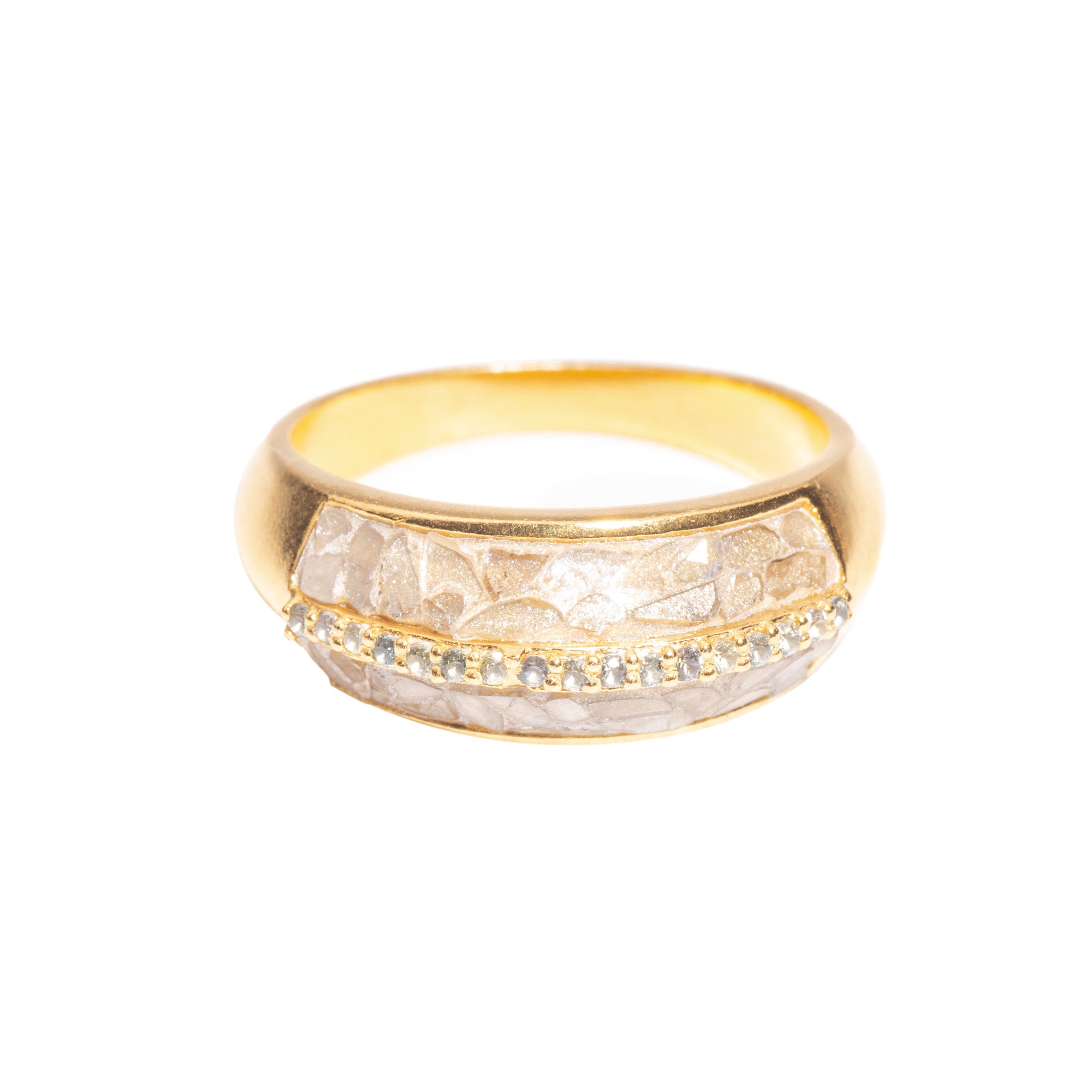 Geluk Gold Vermeil Ring