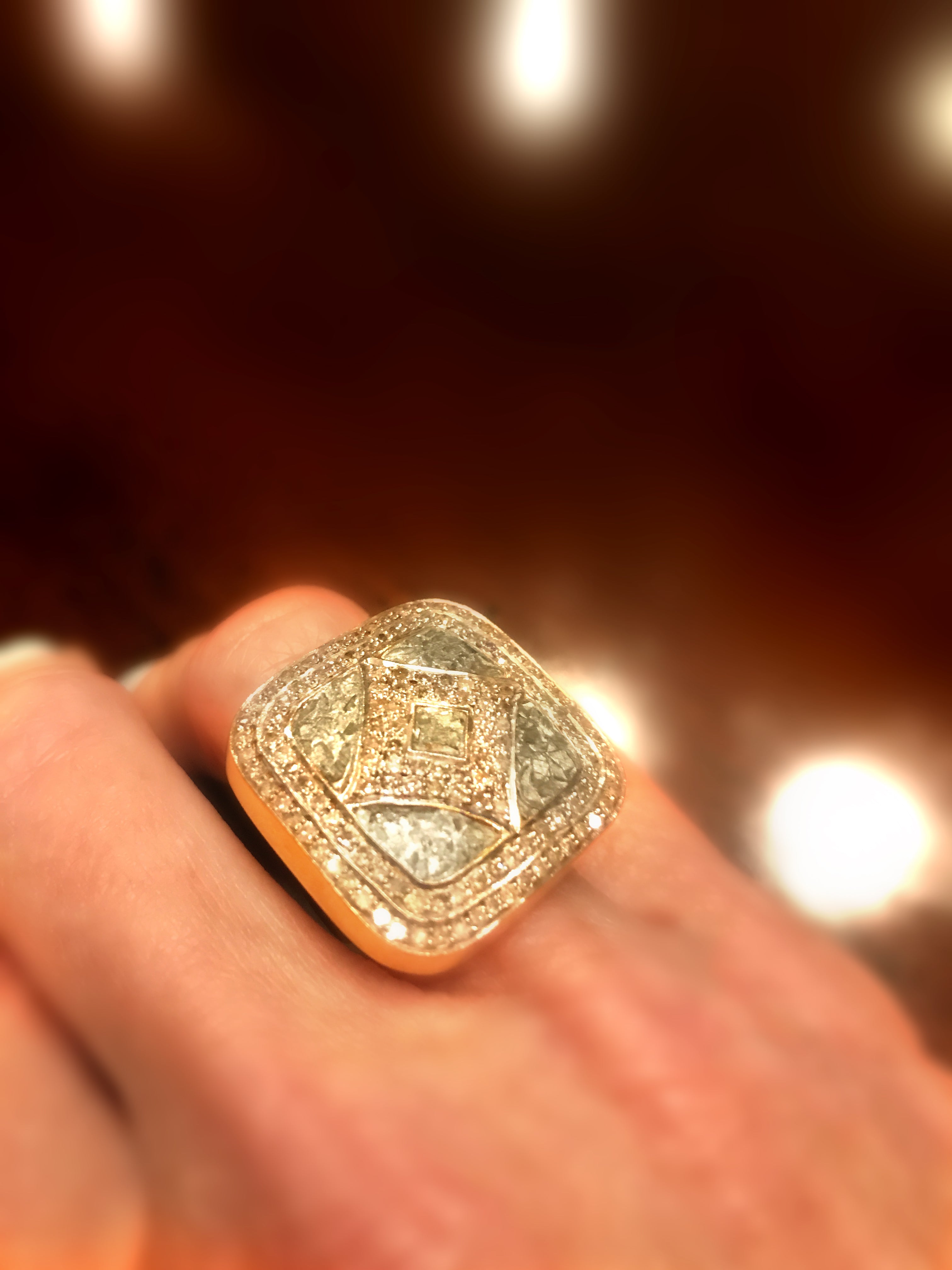 Imek Gold Vermeil Ring