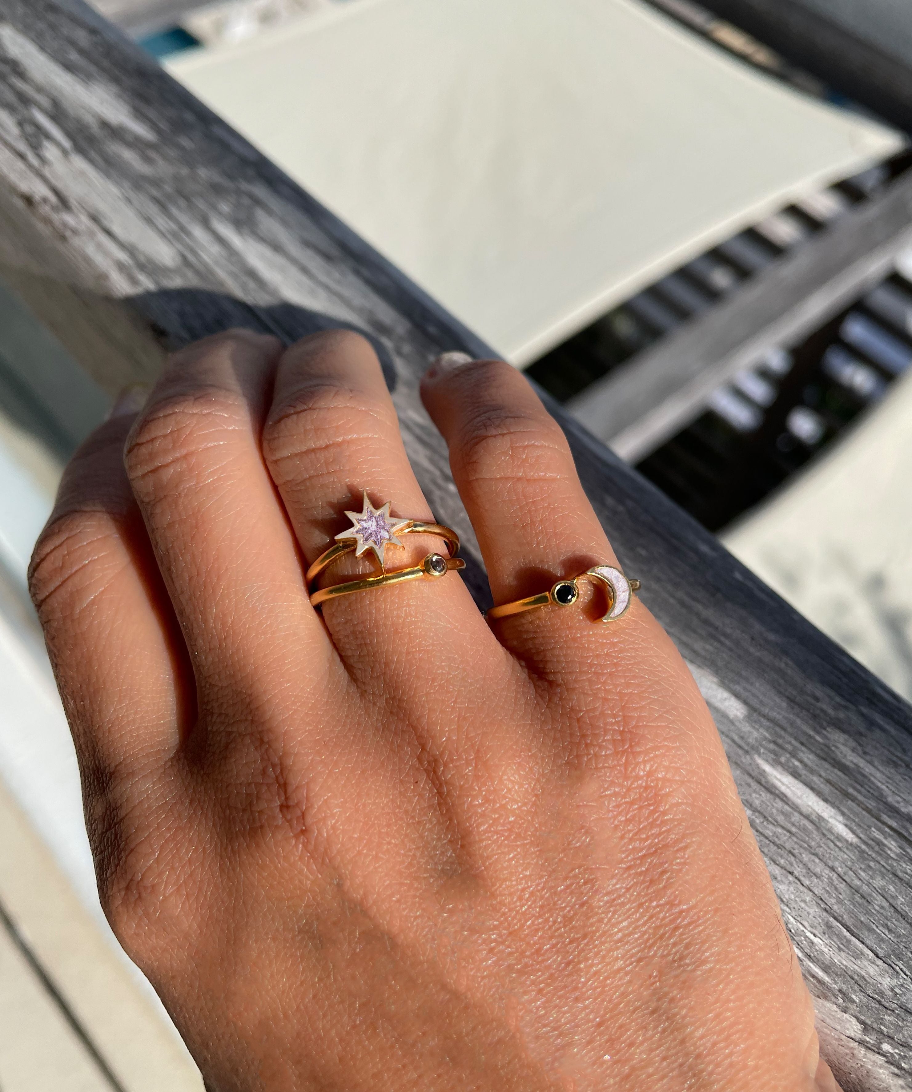 Selena Gold Vermeil Ring