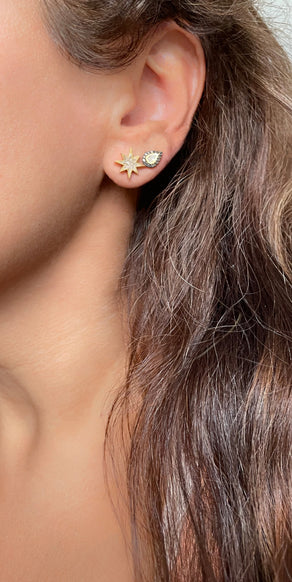 Nash Gold Vermeil Stud Earrings