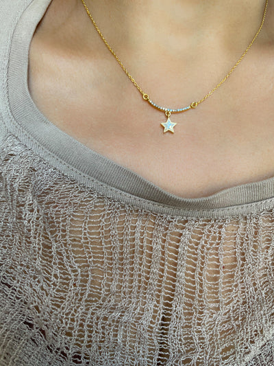 Nova Gold Vermeil Pendant Necklace