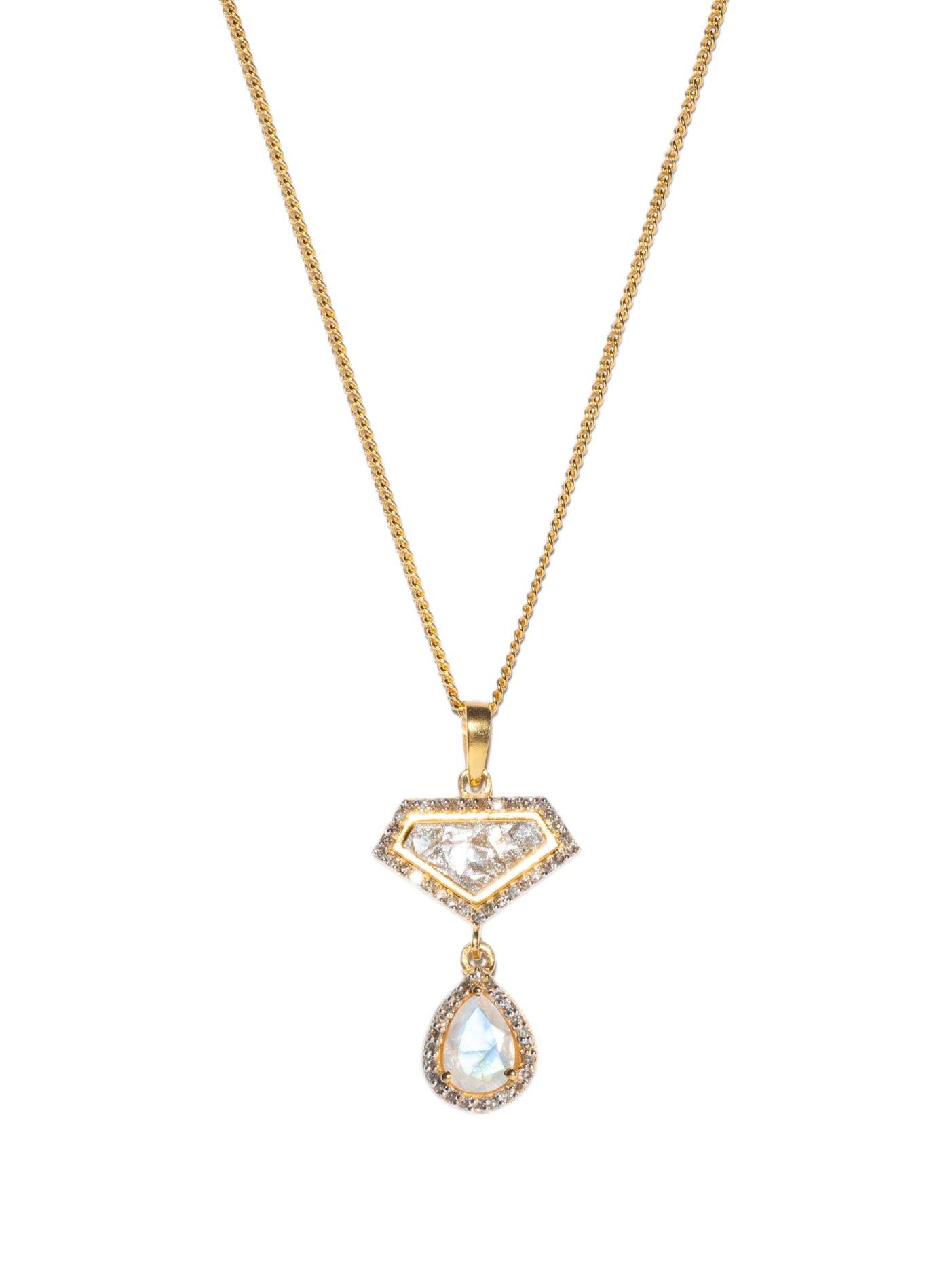 Pontise Gold Vermeil Pendant Necklace