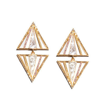 Rahisi Gold Vermeil Earrings