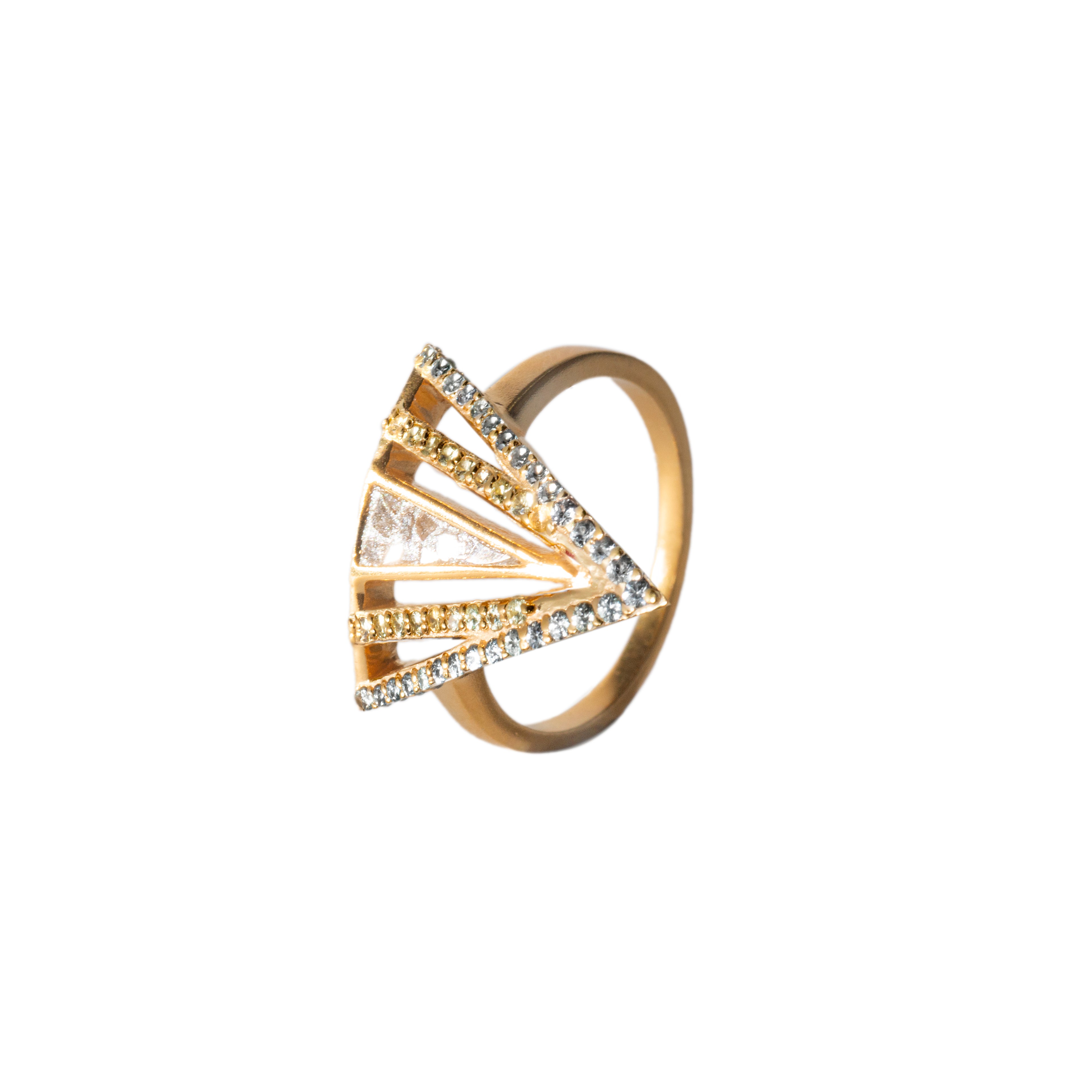 Rahisi Gold Vermeil Ring