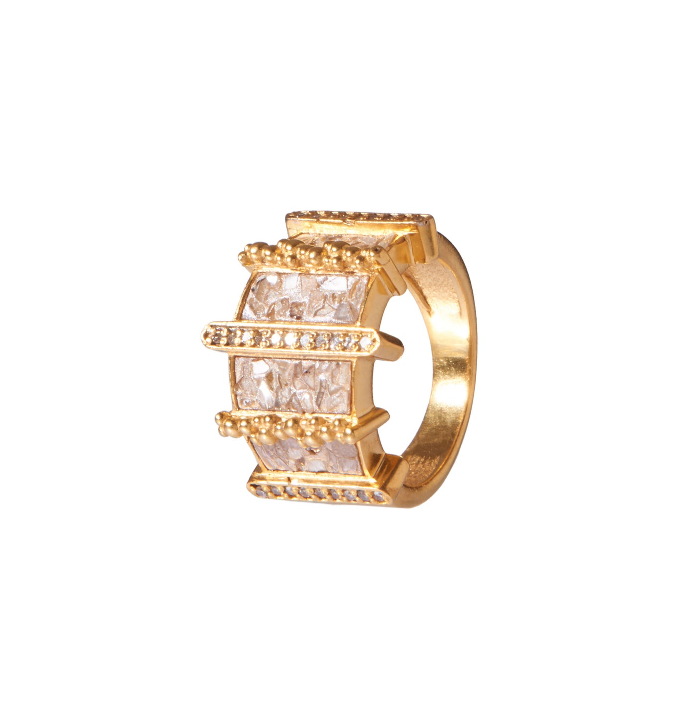 Rosa Ring Gold Vermeil