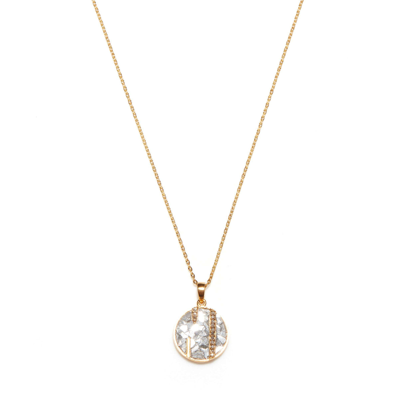 18k Gold Diamond Rumeli Pendant Necklace – Shana Gulati Jewelry