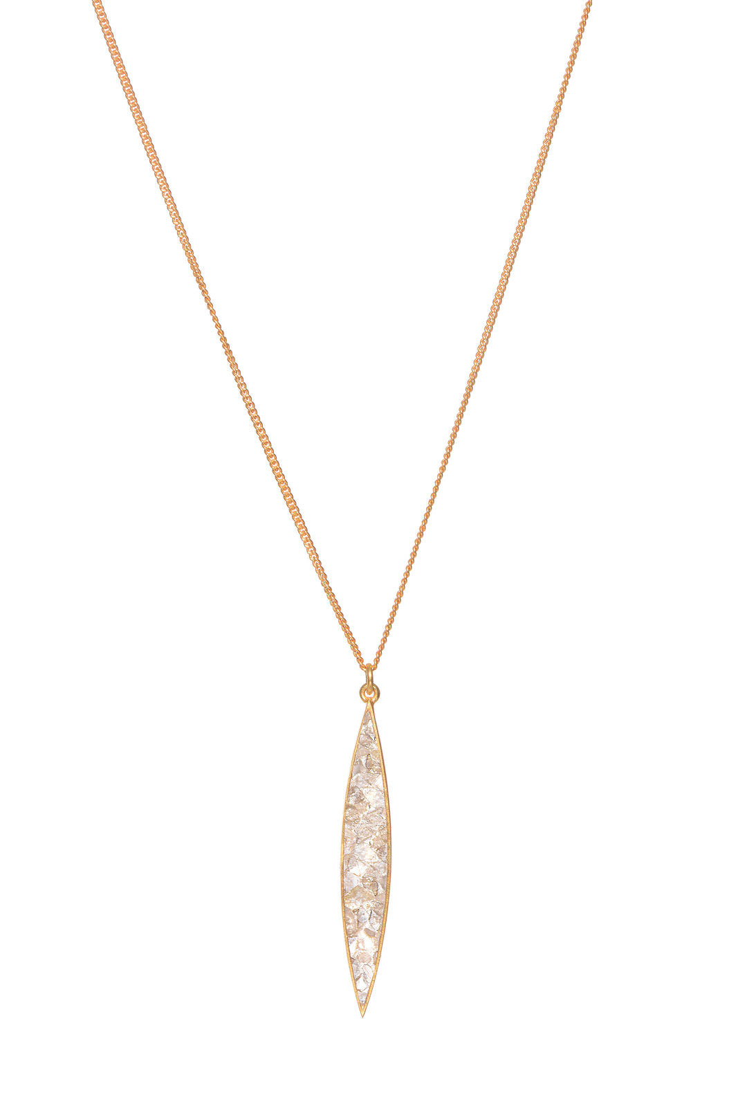 Saran Gold Vermeil Pendant Necklace