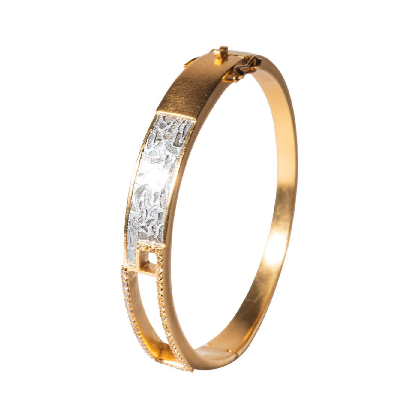 Basit Gold Vermeil Bangle Bracelet