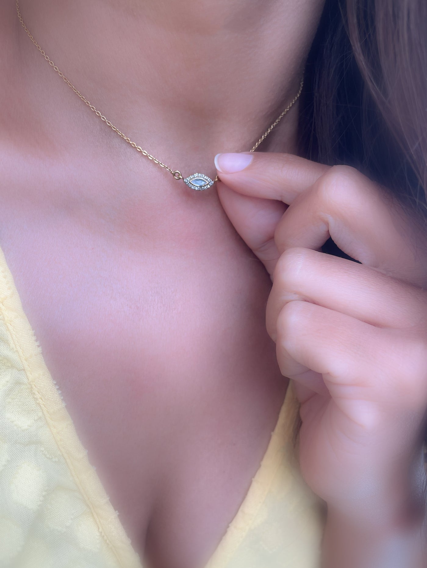 Mini Gisela Gold Vermeil Pendant Necklace