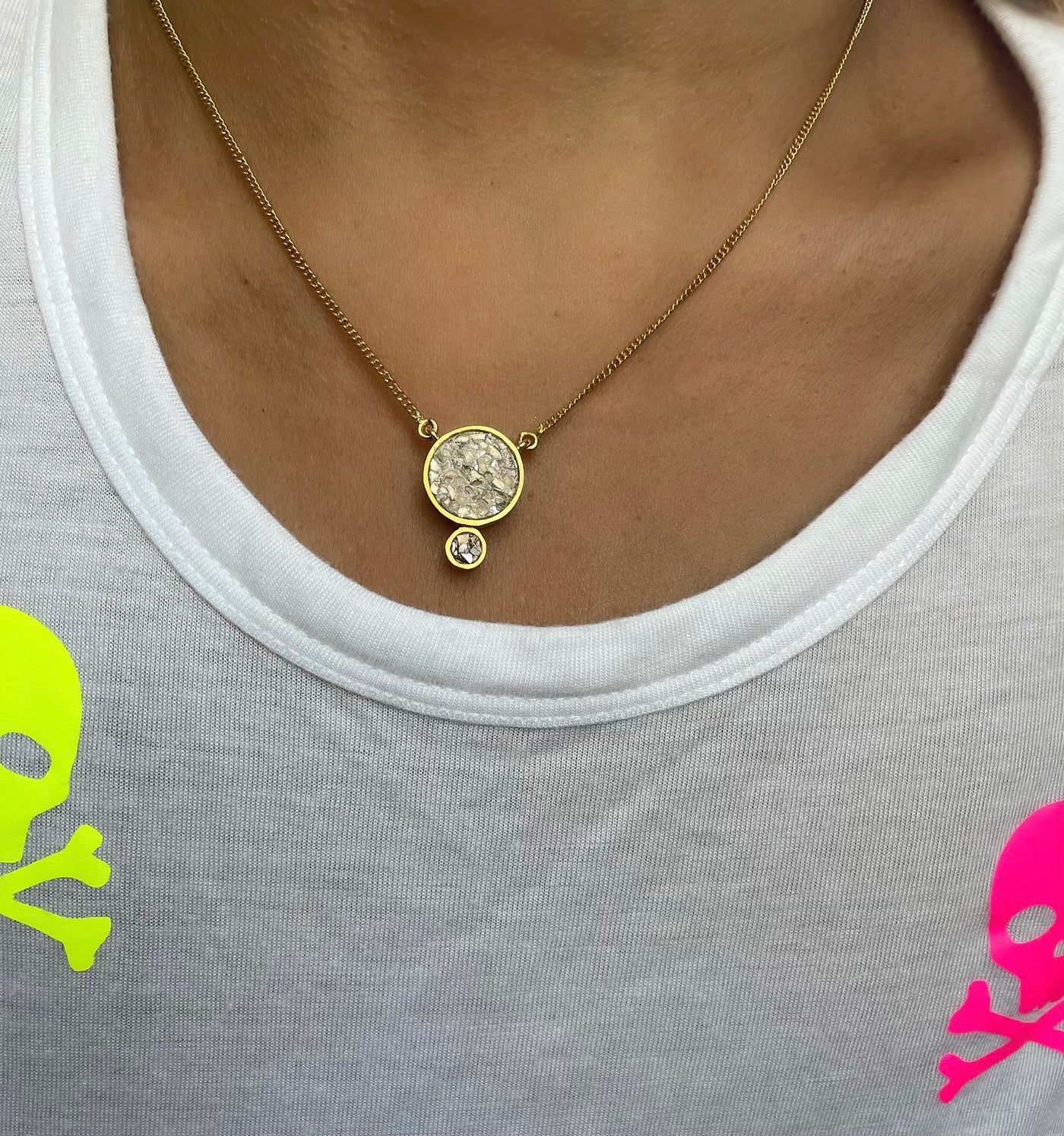Ophelia Gold Vermeil Pendant Necklace